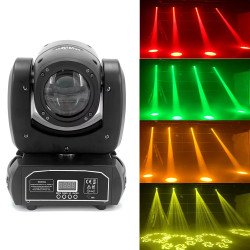 mini LED Moving head Light 120W Beam Spot 8 Rotating Prisms DJ Dmx Bar Strobe  Stage Effect