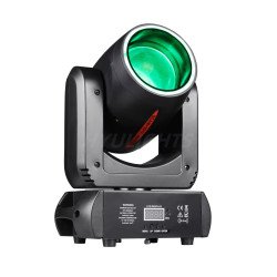 180W Mini LED Beam&3DSpot&Halo Effect Moving Head lights  8 colors& 8 gobos 18 rotating prisms  DJ Wash DMX512 Stage Lights