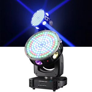 Stage Disco 120W Beam Laser Moving Head Light Infinite Rotating Effect Strobe Lights DMX512 Control For DJ Party Concert